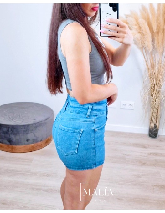 Short alto vaquero