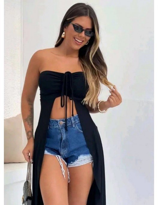 Top abierto largo