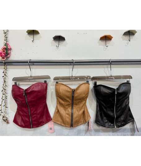 Corset polipiel cremallera 2