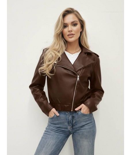 Chaqueta polipiel goma 2