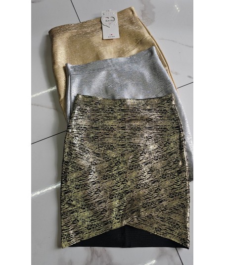 Falda Bandage metalizada 2