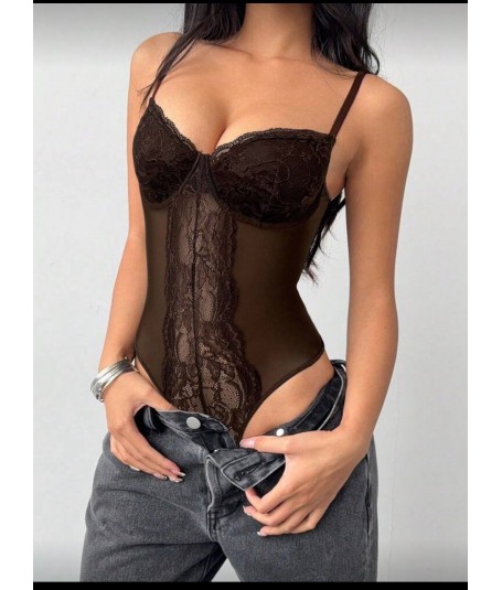 Body tirantes encaje