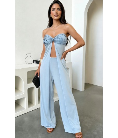 Conjunto largo con lentejuelas