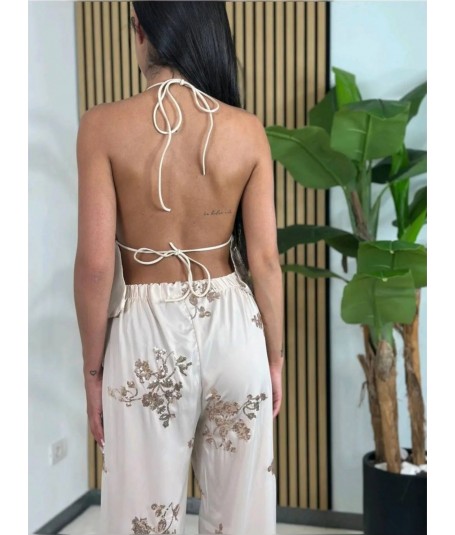 Conjunto raso y lentejuelas 2