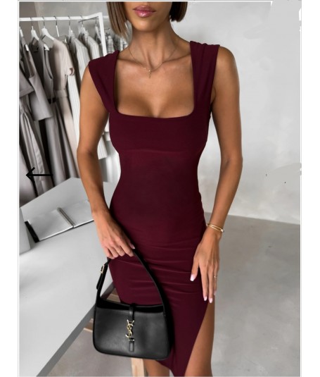 Vestido midi licra