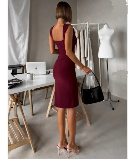 Vestido midi licra 2