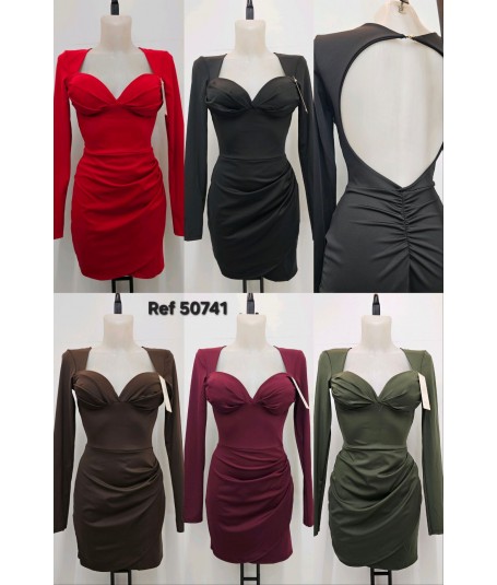 Vestido corto copas 2