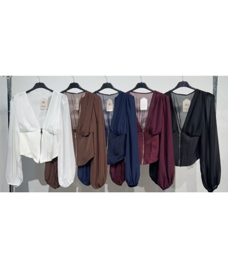 Blusa gasa cremallera 2