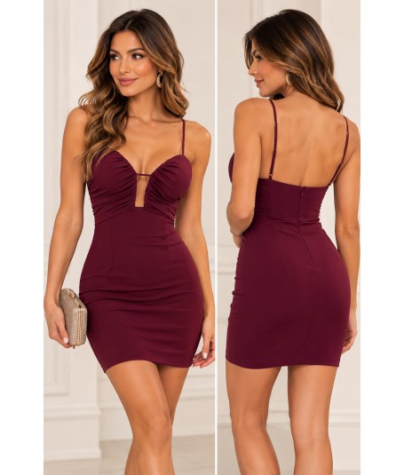 Vestido licra corto