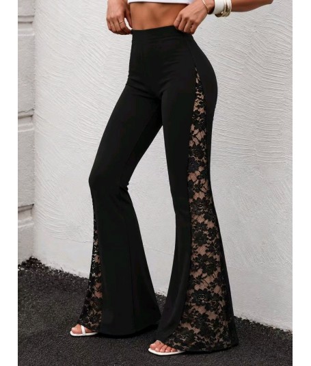 Pantalón con encaje
