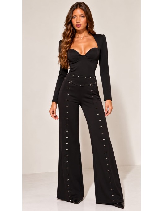 Pantalón licra tachuelas