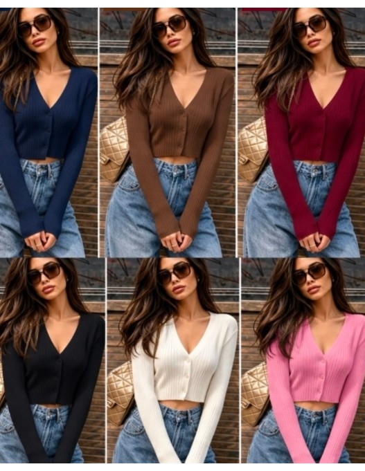 Chaqueta punto cortita